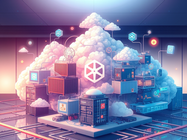 Cloud architecture evolution diagram — Monolith to Microservices to Cloud-Native to Hybrid Multi-Cloud in 2022